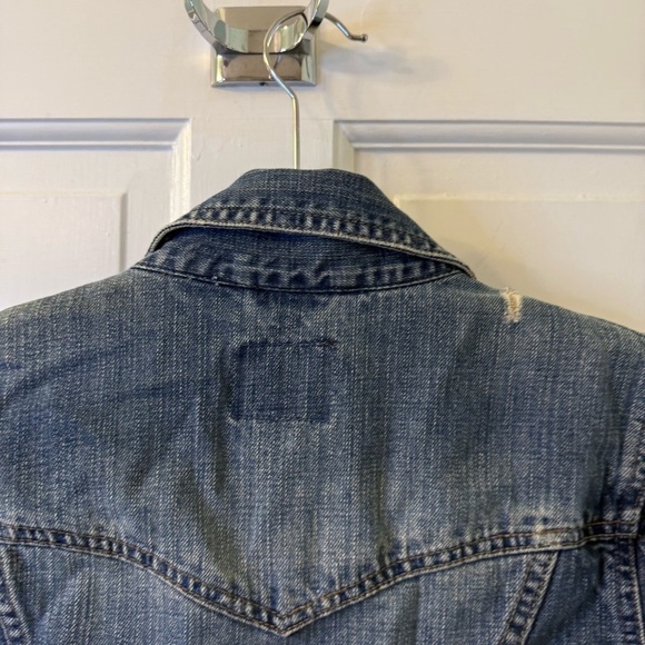 Aeropostale Blue Jean Distressed Jacket - Picture 4 of 7